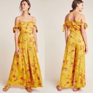 Anthropologie Floral Londonderry Jumpsuit 4
